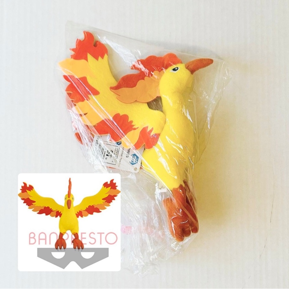 Pokemon Moltres 6" Plush